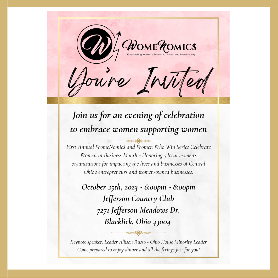 WomeNomic Award Dinner Reception NAWBO Columbus